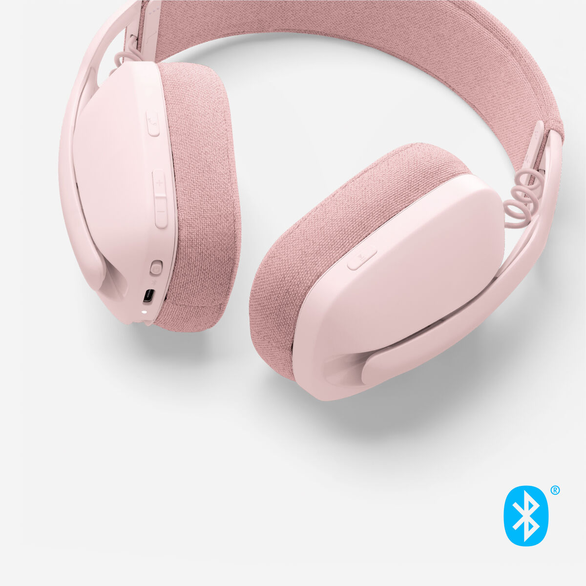 Slúchadlá s mikrofónom Logitech Zone Vibe 100 Ružová